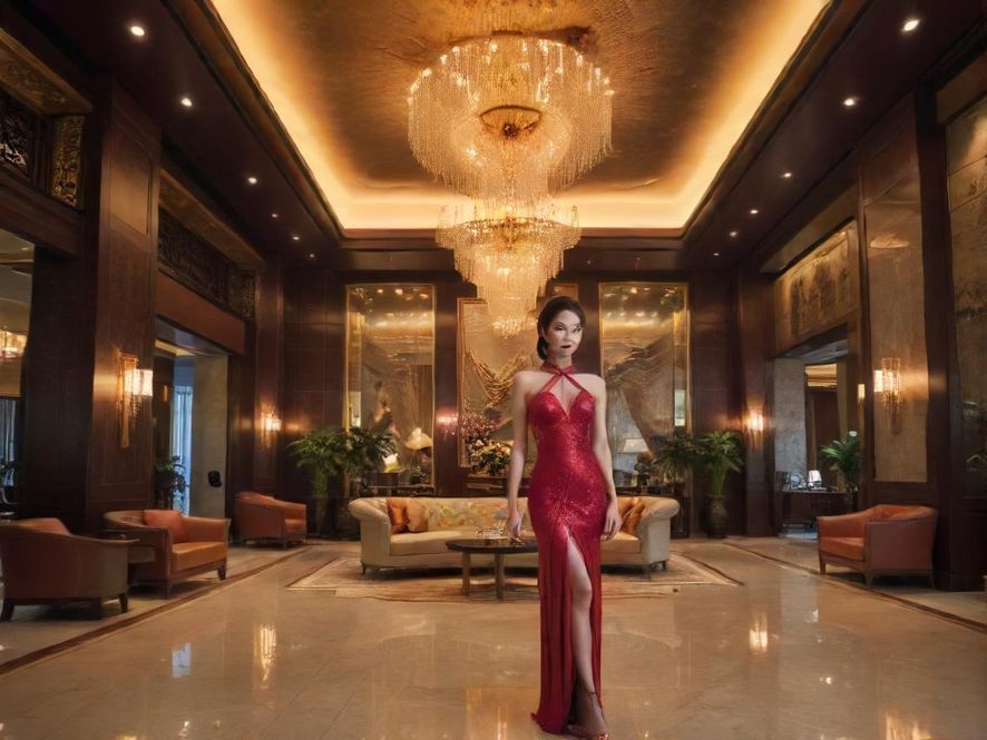 深圳某高端休闲会所大堂