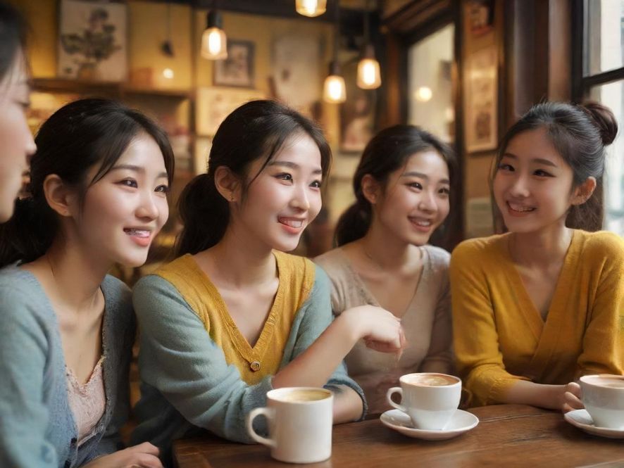 广州论坛网友聚会欢乐场景