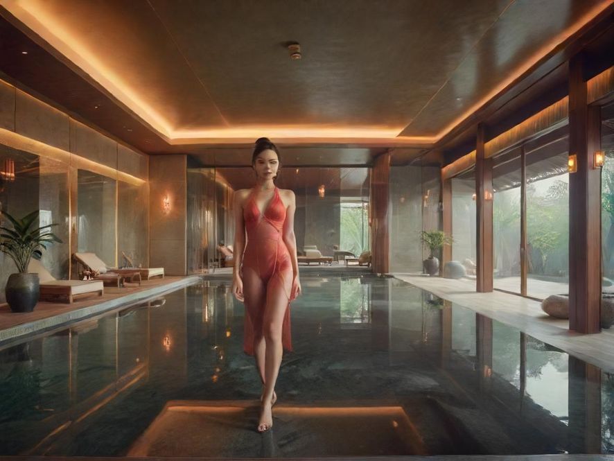 深圳豪华水疗中心内景