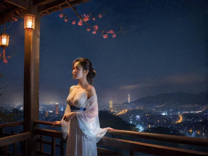 东莞夜场会所夜景外观