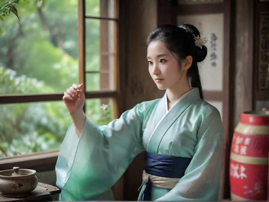 一张描绘广州某处隐藏茶社的写实照片,通过轴测视角展现了兼具雅致与私密性的室内空间,背景隐约可见桑拿或汗蒸的元素,暗示其休闲娱乐的内涵。