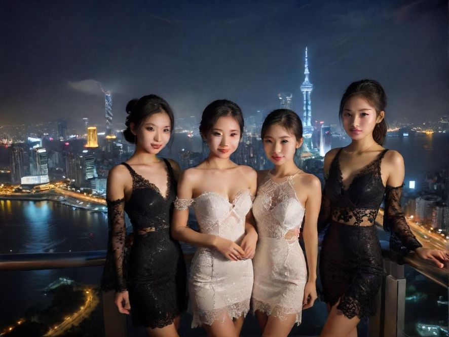 惠州夜幕降临,城市灯火璀璨,充满活力和无限可能