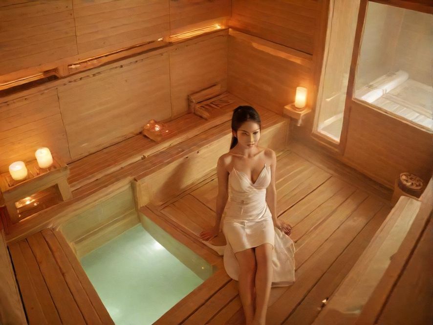 深圳沙井桑拿会所内部场景