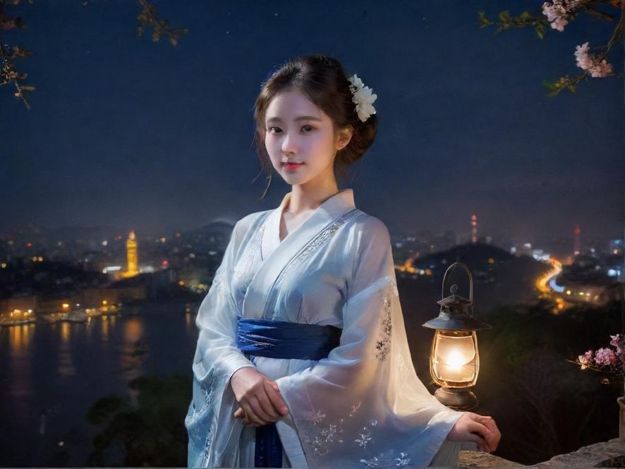 广州夜色下的休闲会所