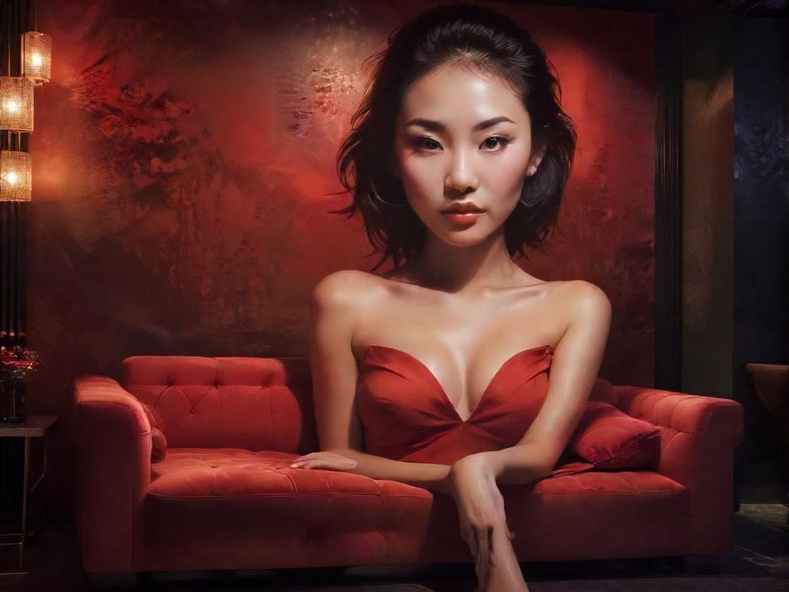 夜场会所休息区舒适环境