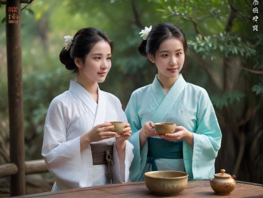 广州隐藏茶社一隅