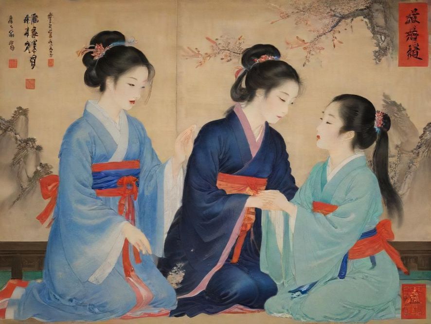 中式休闲会所大厅