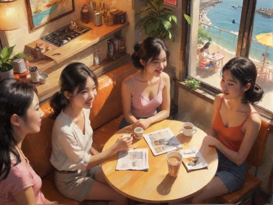 广州兼职论坛网友线下聚会场景