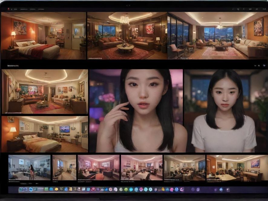 92花社区线上互动交流画面