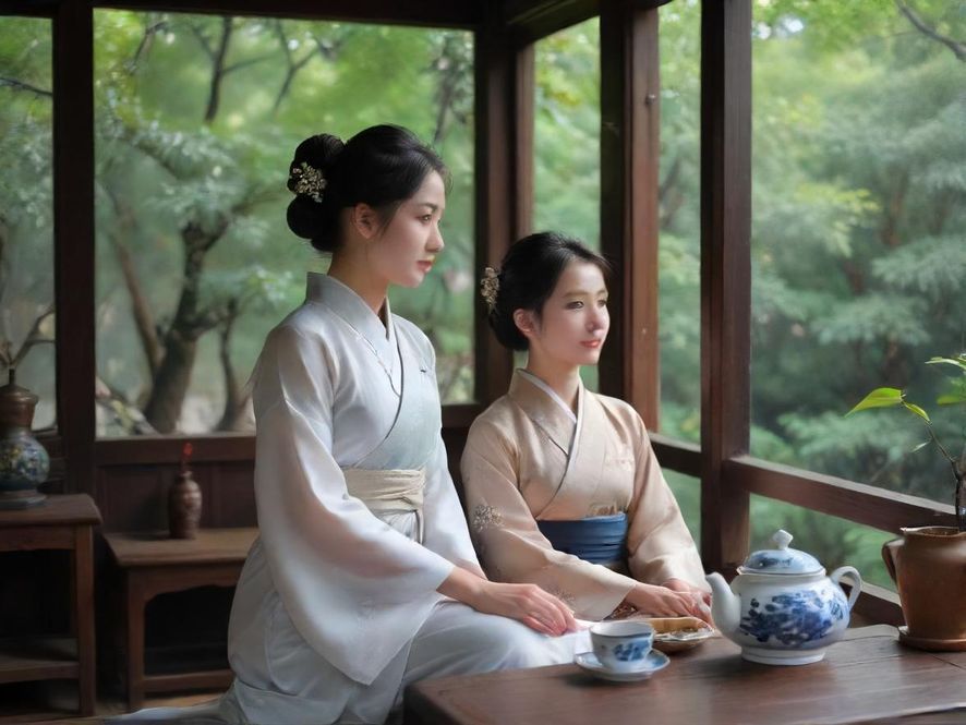 广州桑拿会所内部茶室氛围