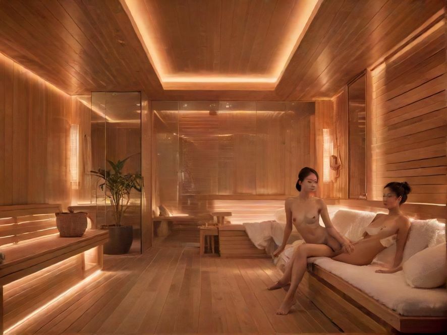 豪华舒适的会所休息区