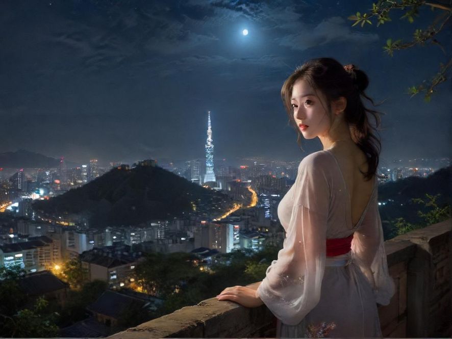 广州夜场会所外景夜景展示