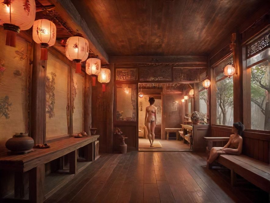 佛山禅城桑拿会所室内环境展示