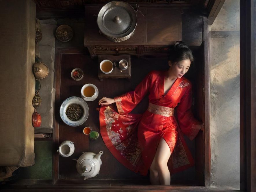 广州茶社内部环境展示