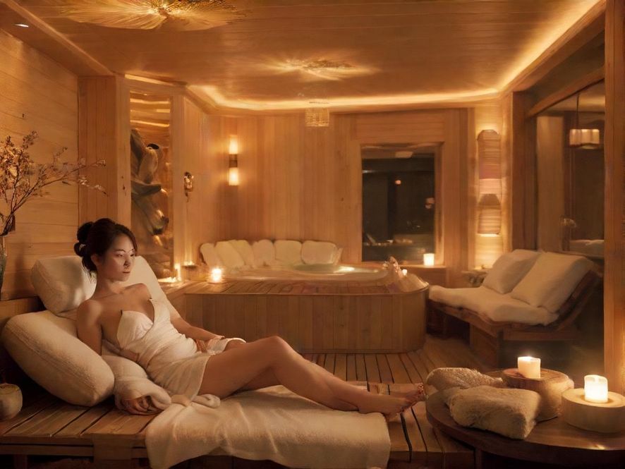 夜场桑拿会所内部环境