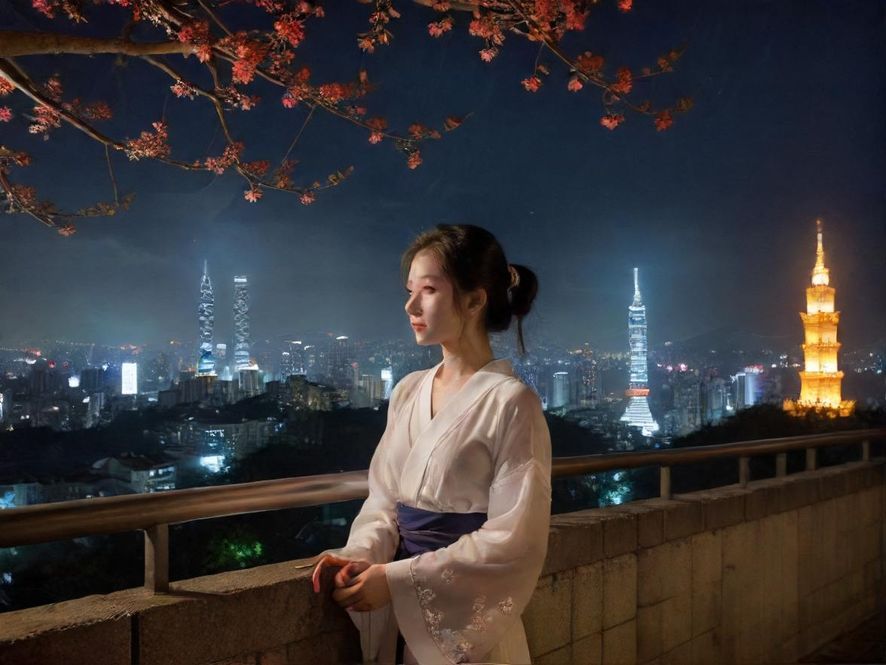 温州夜场会所夜景外观