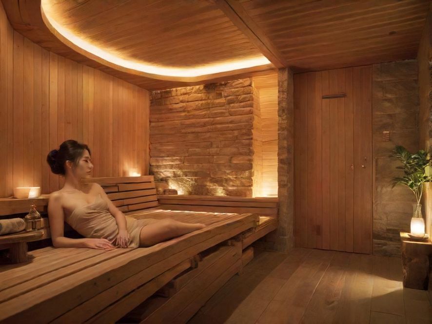 广州桑拿会所休息室氛围