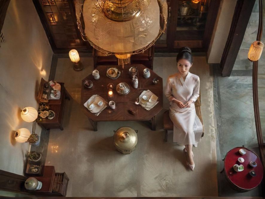 深圳高端茶社室内环境展示