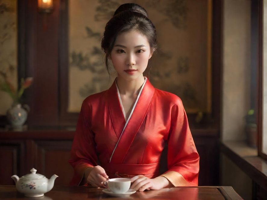 深圳喝茶会所茶艺表演场景