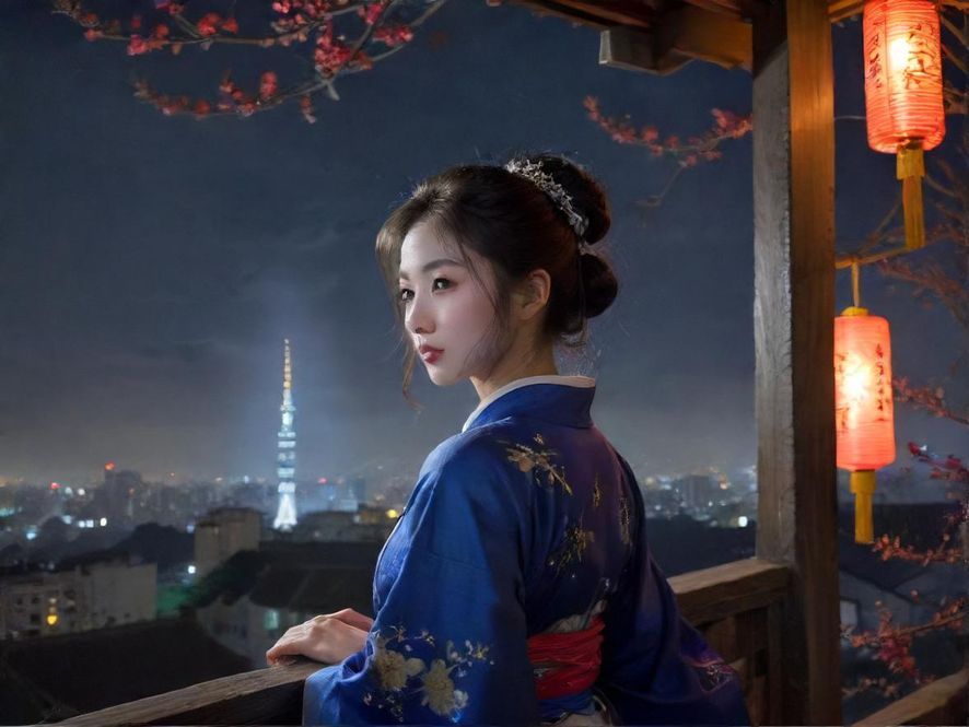 天河夜场会所夜景氛围