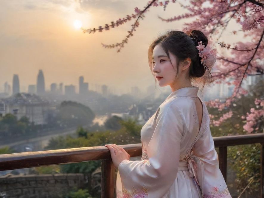 一群在都市派对中欢声笑语、充满活力的时尚女性,展现自信魅力