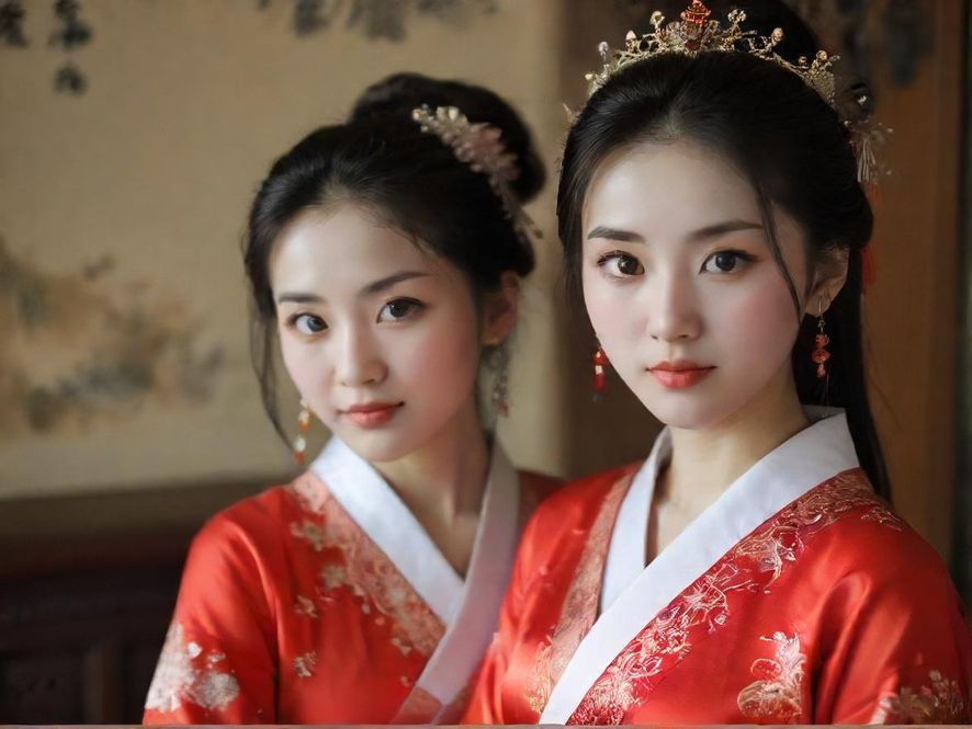 一位面带微笑的优雅女性侧脸特写,背景是奢华的室内装饰