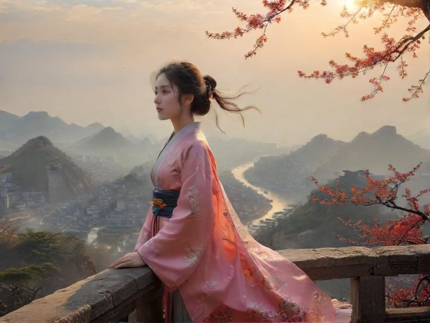 一位气质优雅的成熟女性在温馨的公寓中,散发着迷人的魅力。