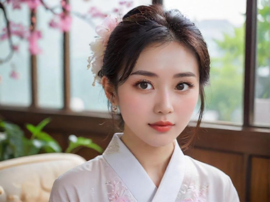 一位气质优雅的都市熟女,在私人会所享受宁静时光