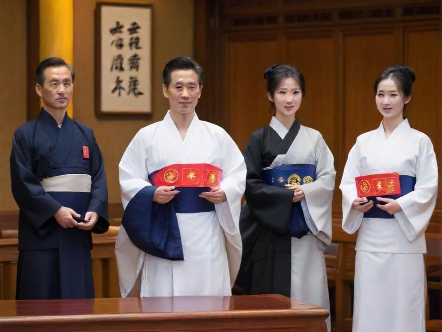 一位面带微笑、穿着整齐的服务人员,在现代休闲会所内提供专业服务