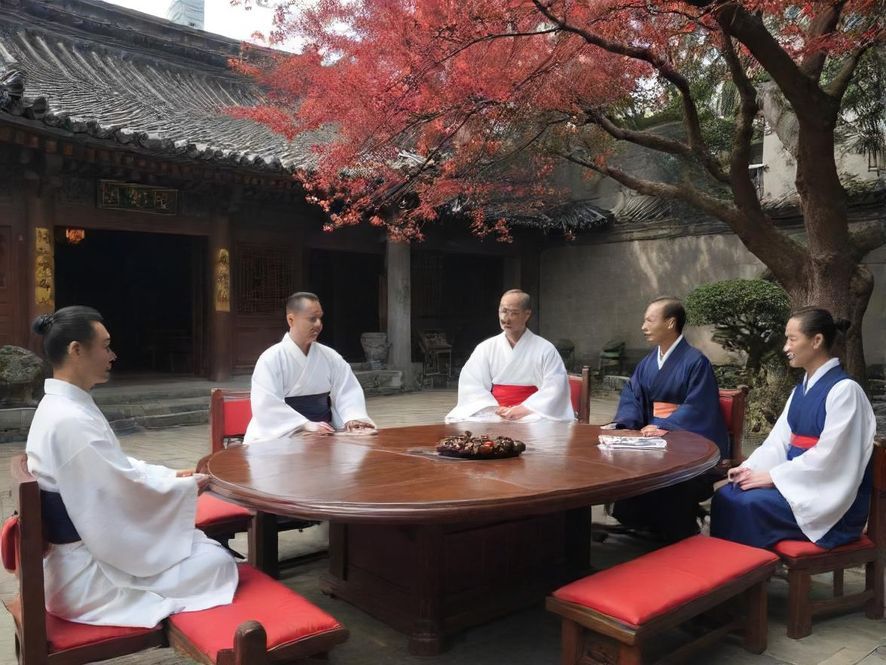 广州一家高端休闲会所的宽敞大厅,装饰豪华,灯光柔和,营造出宁静舒适的氛围。