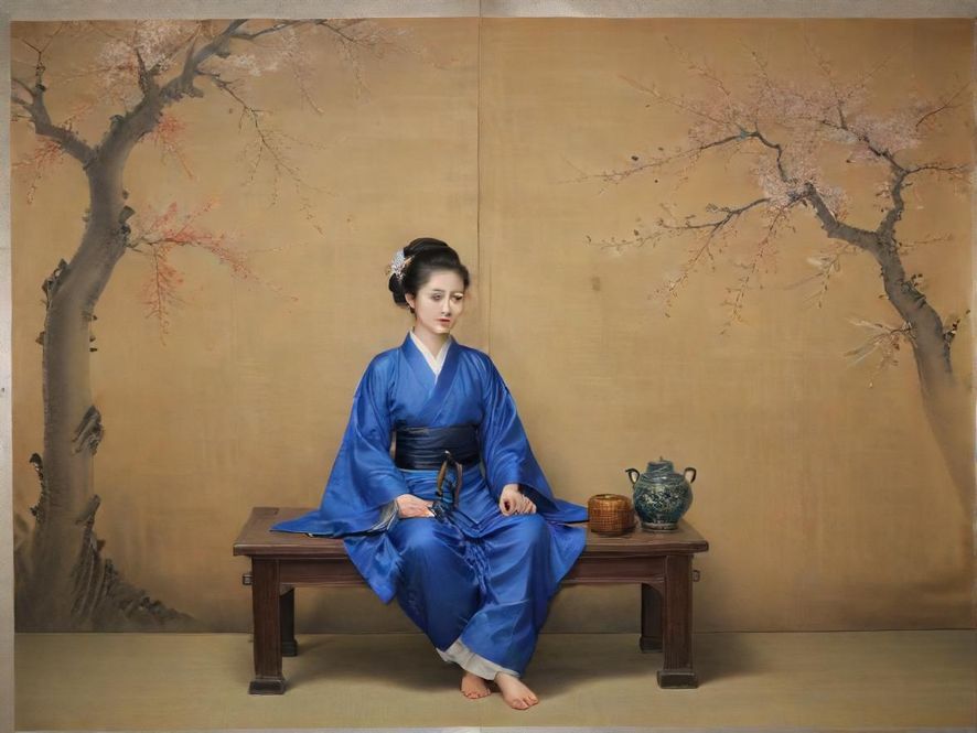 一个身心放松的人在温暖的木质桑拿房中享受,额头布满细密的汗珠,闭着双眼,脸上带着满足的微笑。